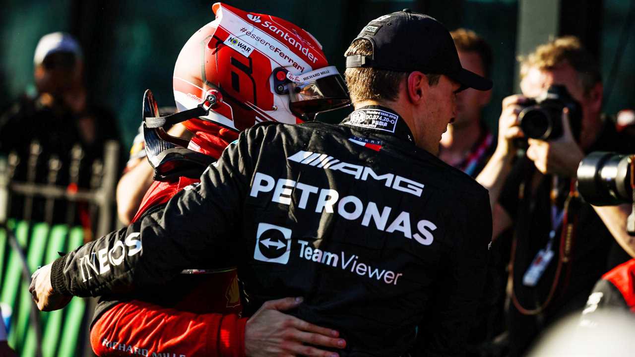 Charles Leclerc is not surprised Mercedes' reign has ended