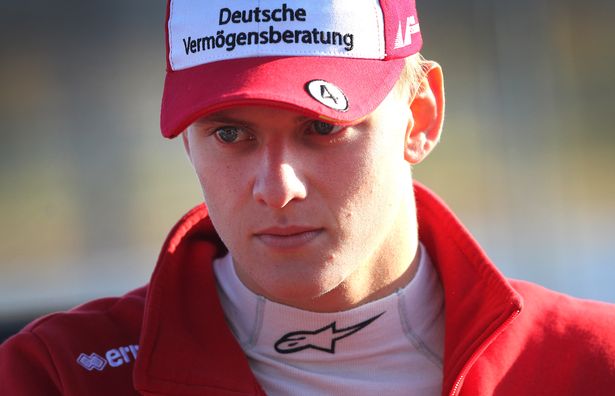 Mick Schumacher is pictured prior to the race of the FIA ​​Formula Three European Championship at the Hockenheim race track in Hockenheim, western Germany, on October 14, 2018.