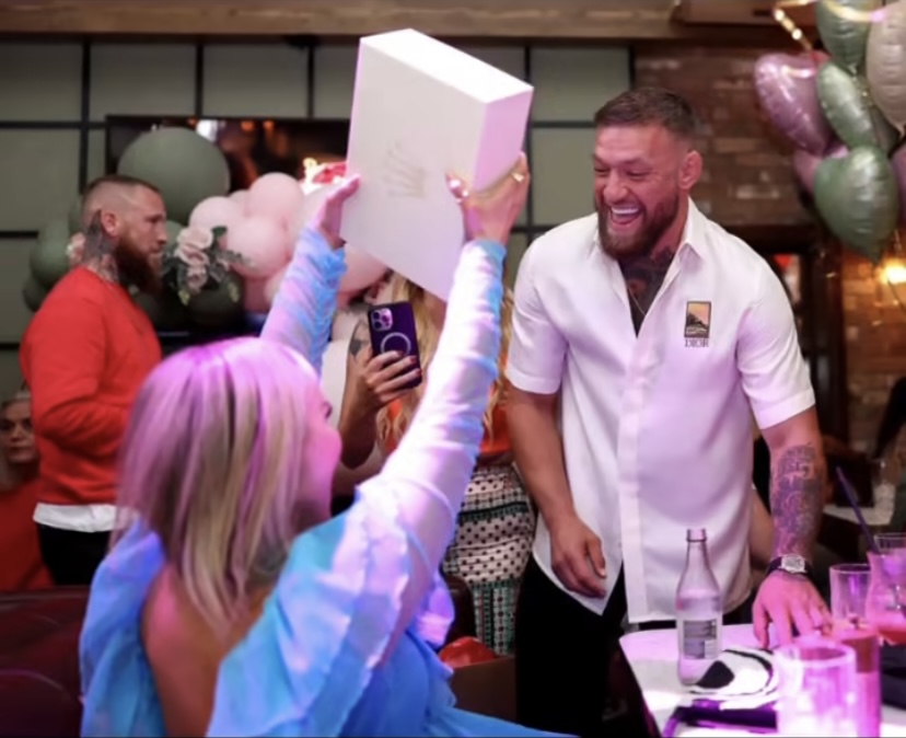 McGregor gifted his big sister with a lavish Rolex watch