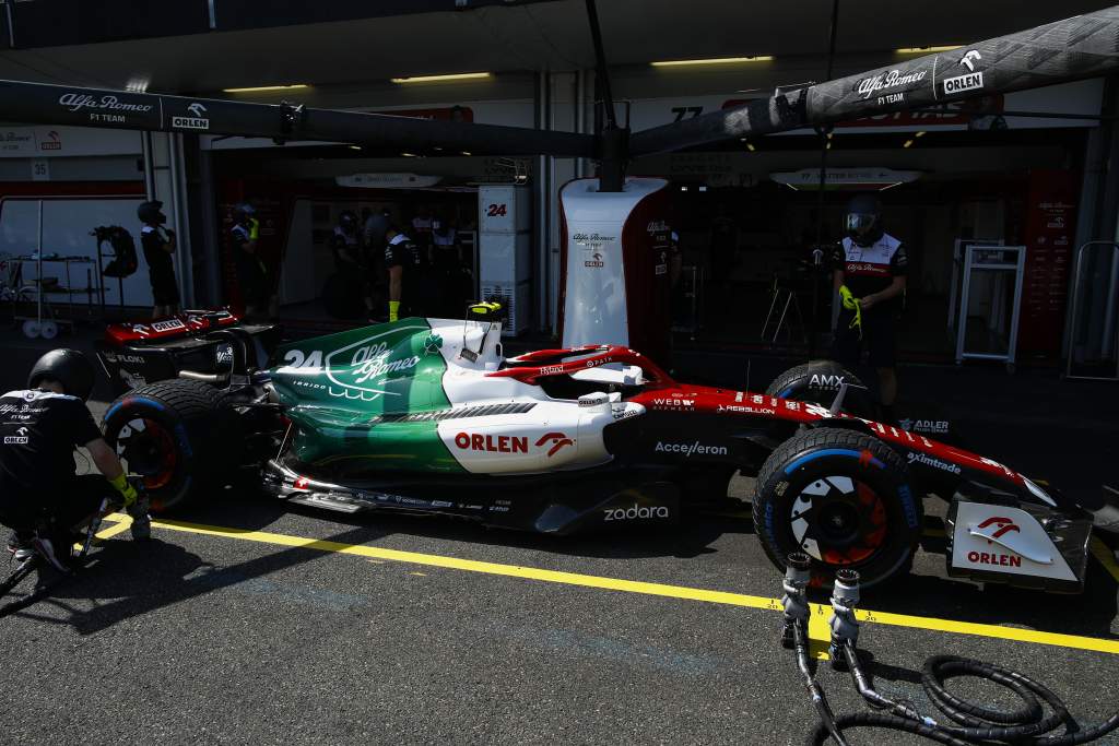 Alfa Romeo unveils special F1 livery for Azerbaijan GP