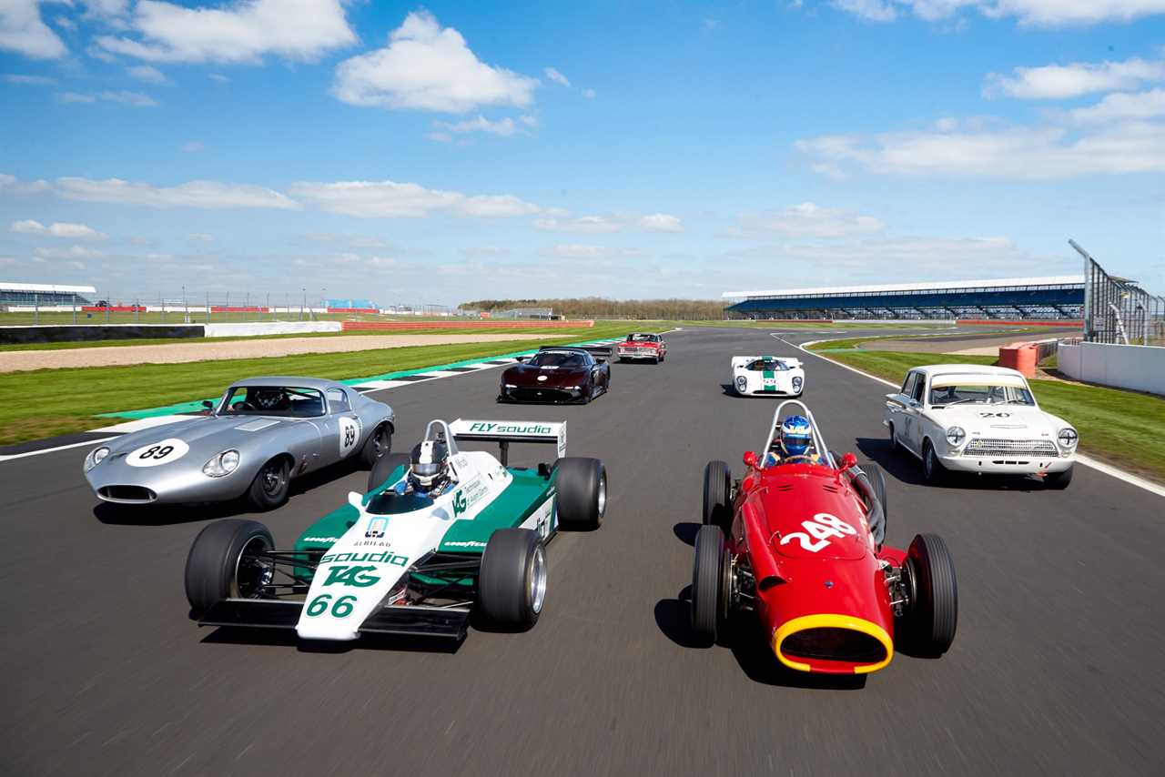 Silverstone Classic (27-29 July 2019) Preview Day, 10th April 2019, At the Home of British Motorsport.  Hero shot 2019 Free for editorial use only.  Photo credit - JEP