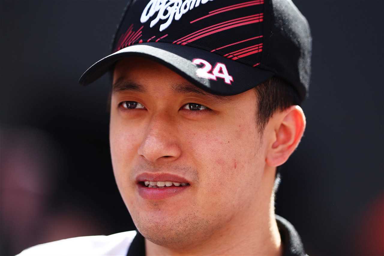 Zhou Guanyu not thinking about F1 future past end of 2022