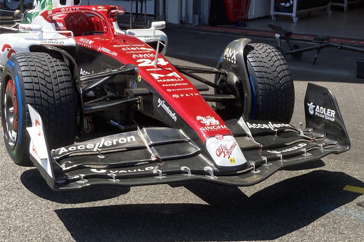 Alfa Romeo C42 front wing