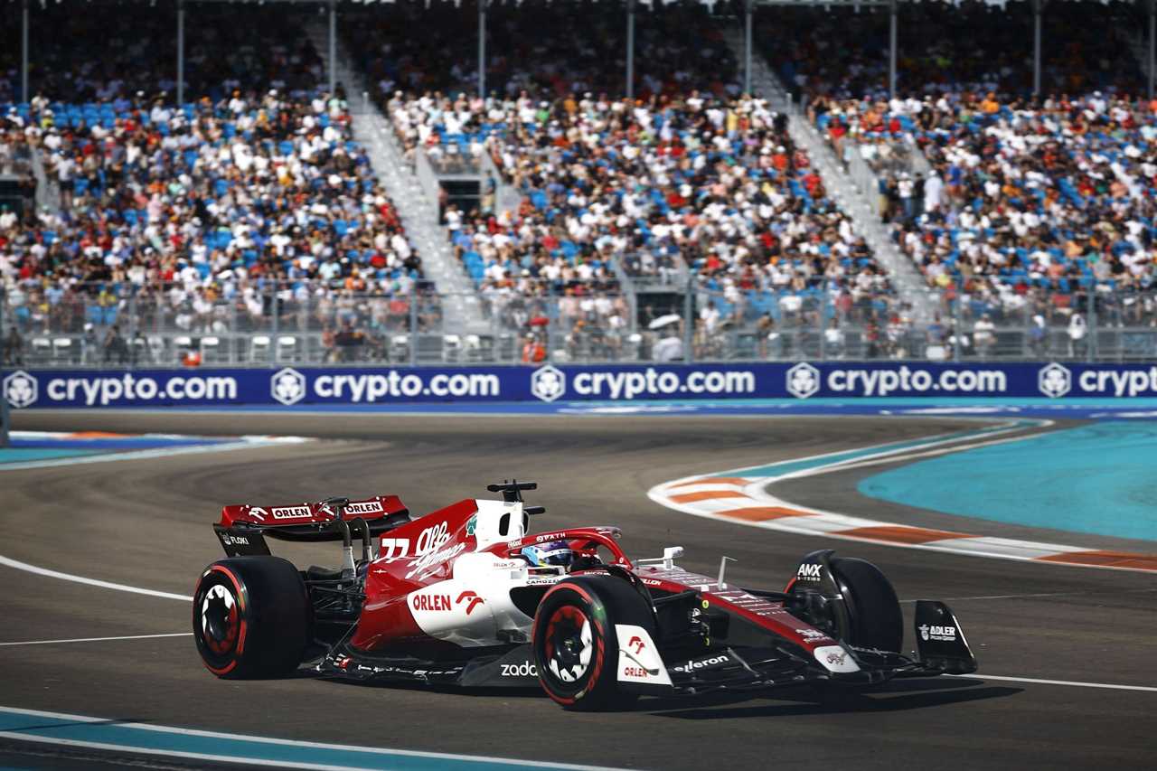 F1 Grand Prix of Miami - Qualifying - Valtteri Bottas in Miami.