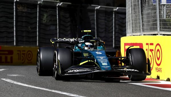 Aston Martin Aramco Cognizant F1 Azerbaijan GP race -pushing the limits