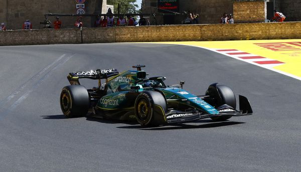 Aston Martin Aramco Cognizant F1 Azerbaijan GP race -pushing the limits