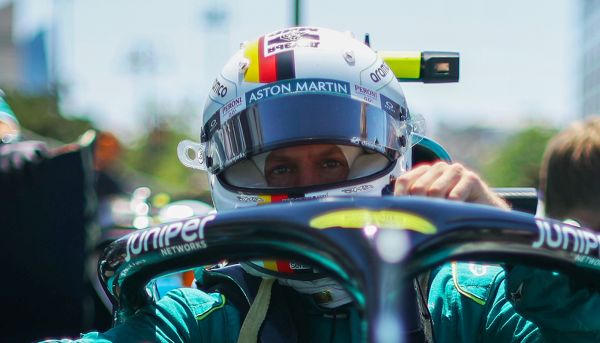 Aston Martin Aramco Cognizant F1 Azerbaijan GP race -pushing the limits