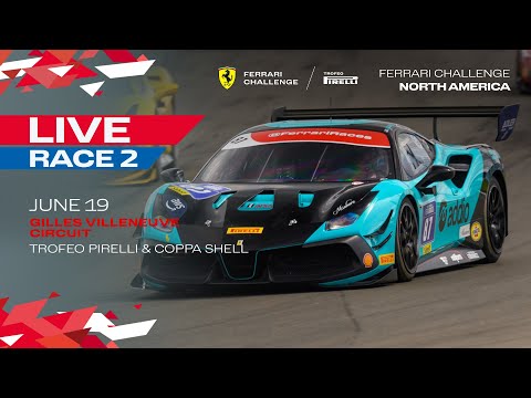 Ferrari Challenge North America - Circuit Gilles - Villeneuve, Trofeo Pirelli Race 2