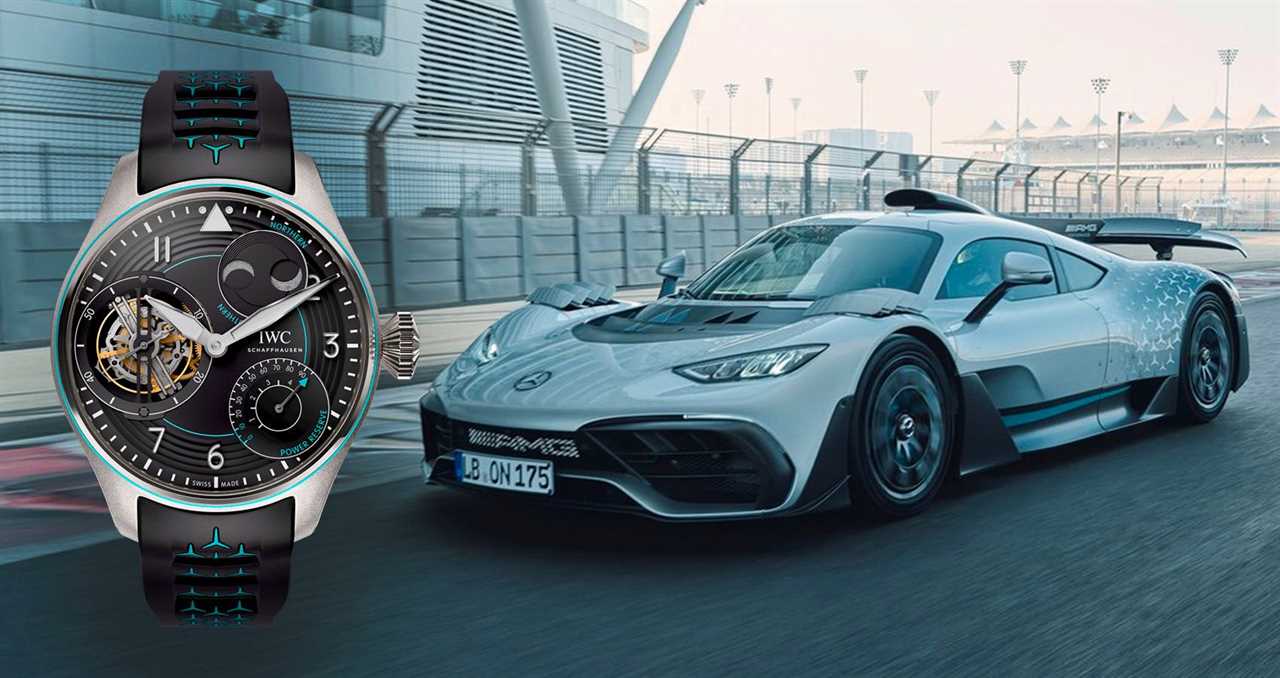 Mercedes-AMG One IWC Pilot Watch In Signature Colors
