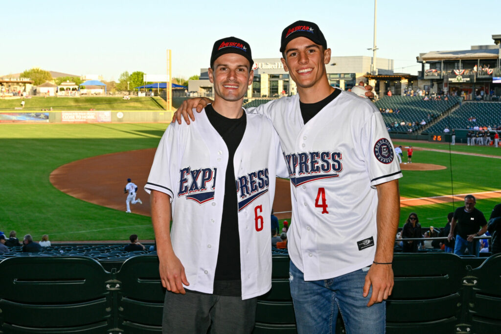 Cameron Beaubier (left) and Sean Dylan Kelly (right).  Photo courtesy Dorna.