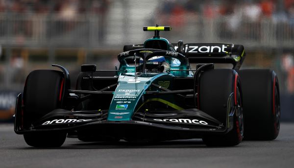 Aston Martin Aramco Cognizant F1 Canadian GP practices