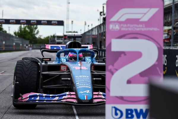 Sensational Alonso qualifies on front row in Canada with Ocon a solid seventh