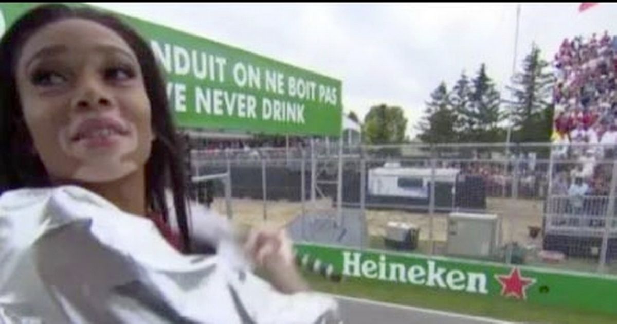 Supermodel caused Canadian Grand Prix chaos by waving checkered flag too early