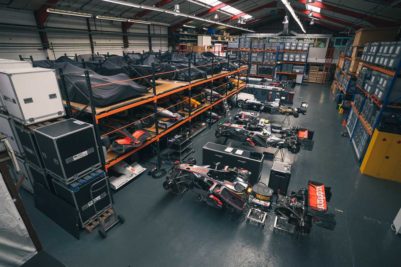 The secret HQ keeping McLaren F1 legends alive