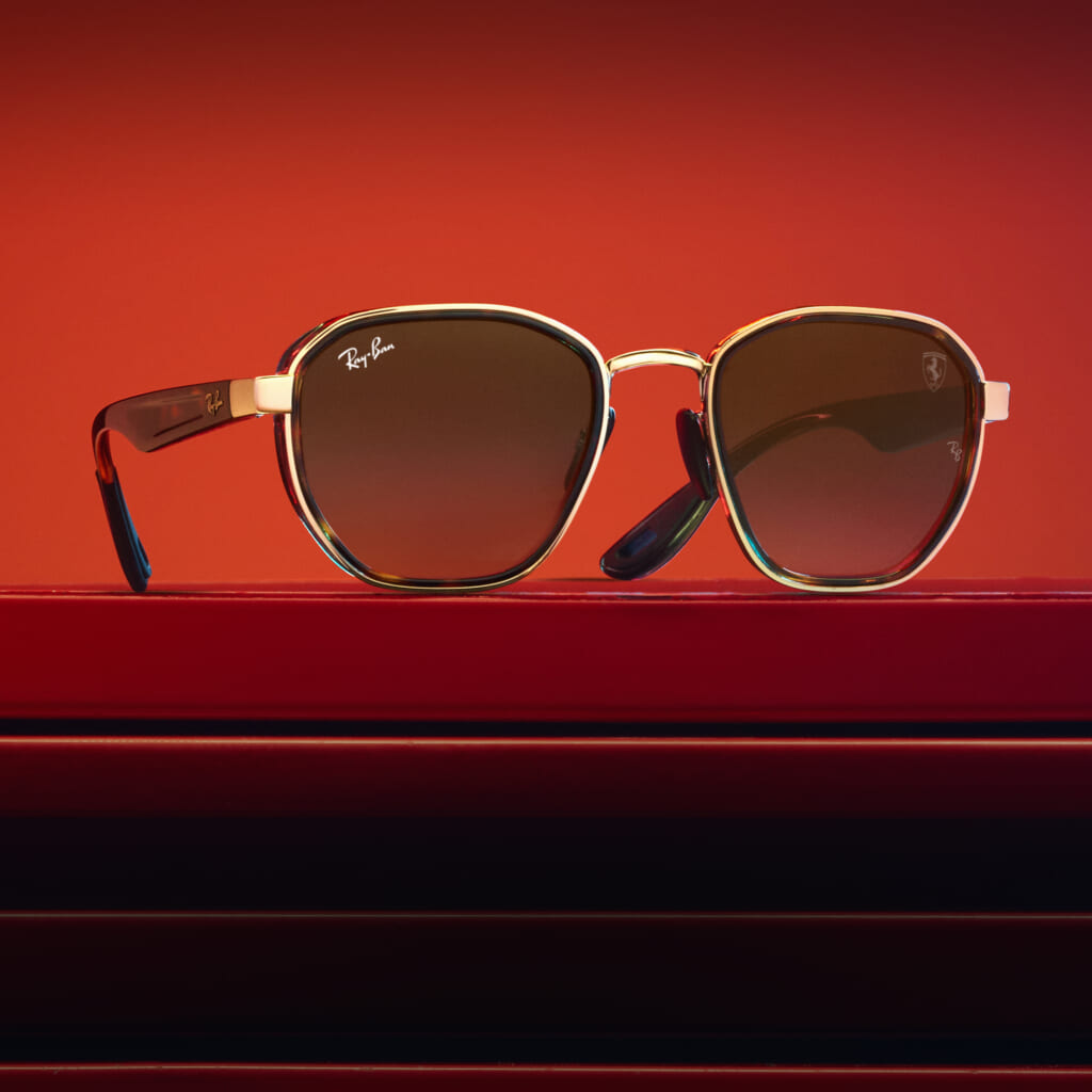 Ray-Ban & Scuderia Ferrari F1 Launch Racy Sunglasses Collab