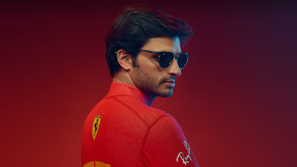 Ray-Ban & Scuderia Ferrari F1 Launch Racy Sunglasses Collab