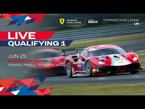 Ferrari Challenge UK - Donington Park, Qualifying 1