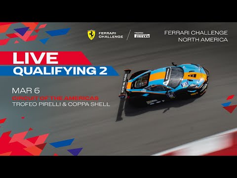 Ferrari Challenge North America - COTA, Qualifying 2