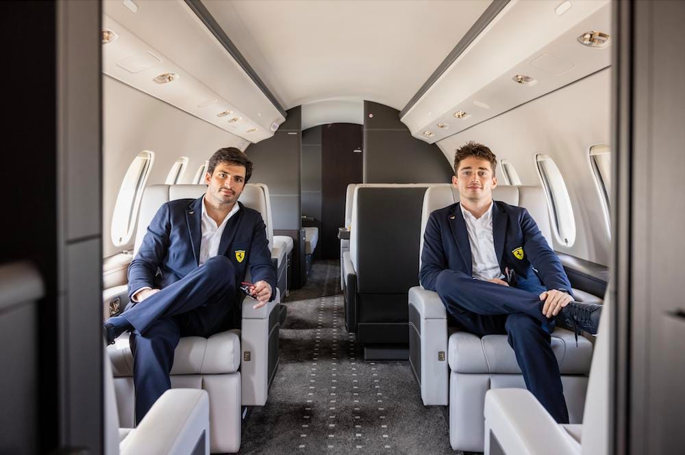 Ferrari Drivers Charles Leclerc And Carlos Sainz Talks F1 Performance And Sky High Ambition