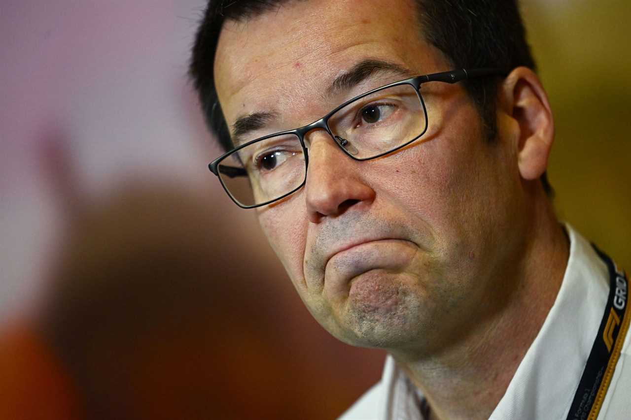 Mike Elliott, Technical Director of Mercedes, in the Team Representatives' Press Conference in Barcelona, Spain (Photo by Clive Mason/Getty Images)