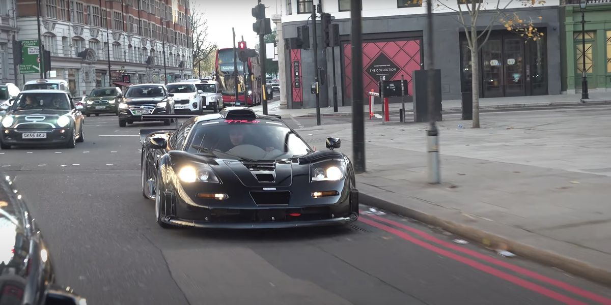 Watch A McLaren F1 GTR Longtail Hit The Street