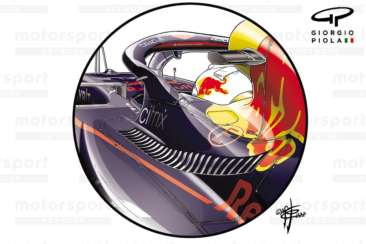 Red Bull Racing RB18 halo