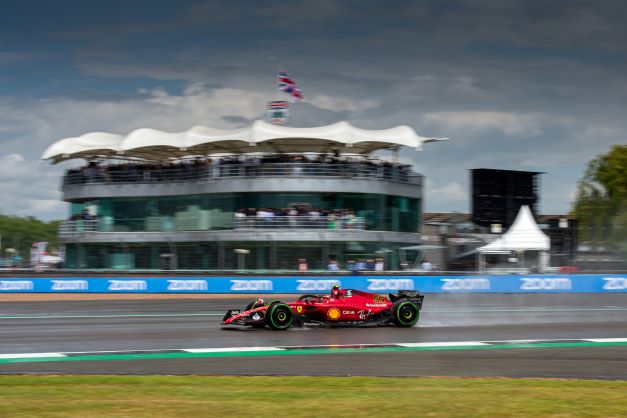 Scuderia Ferrari F1 British GP qualifying – pole for Sainz, Leclerc third