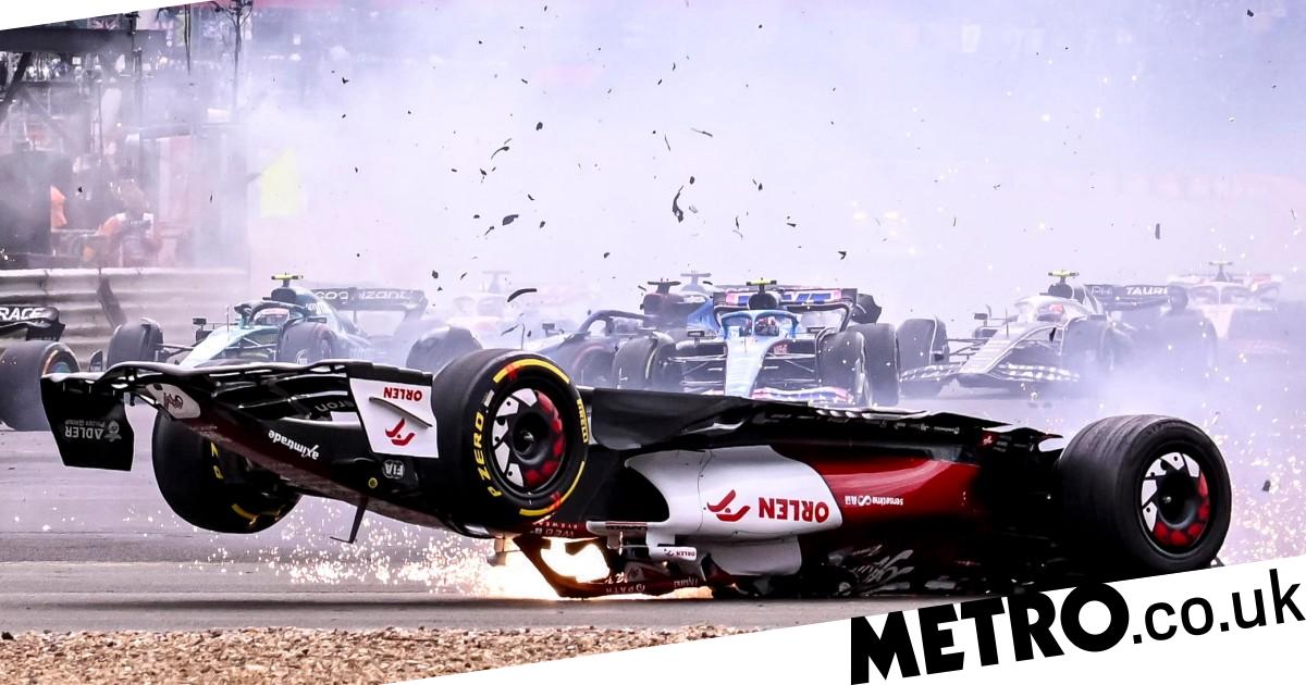'I'm ok!'  – Zhou Guanyu reacts after heavy crash at British Grand Prix