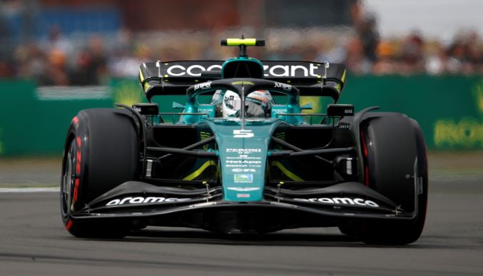 Aston Martin Aramco Cognizant F1 British GP race - Scoring points at home race