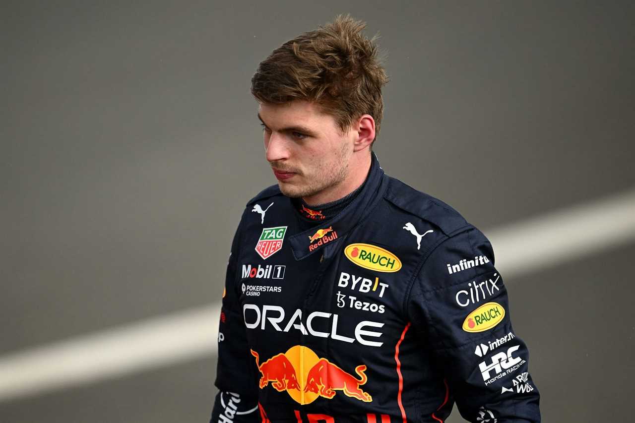 Max Verstappen at the 2022 F1 Grand Prix of Great Britain
