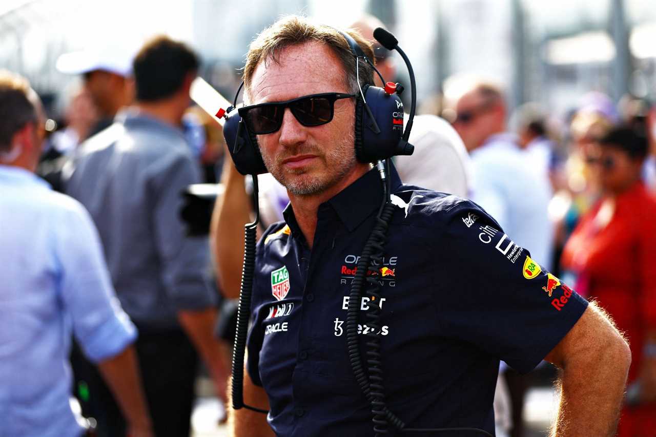 Red Bull team principal Christian Horner prior to the 2022 F1 Australian GP. (Photo by Mark Thompson/Getty Images)