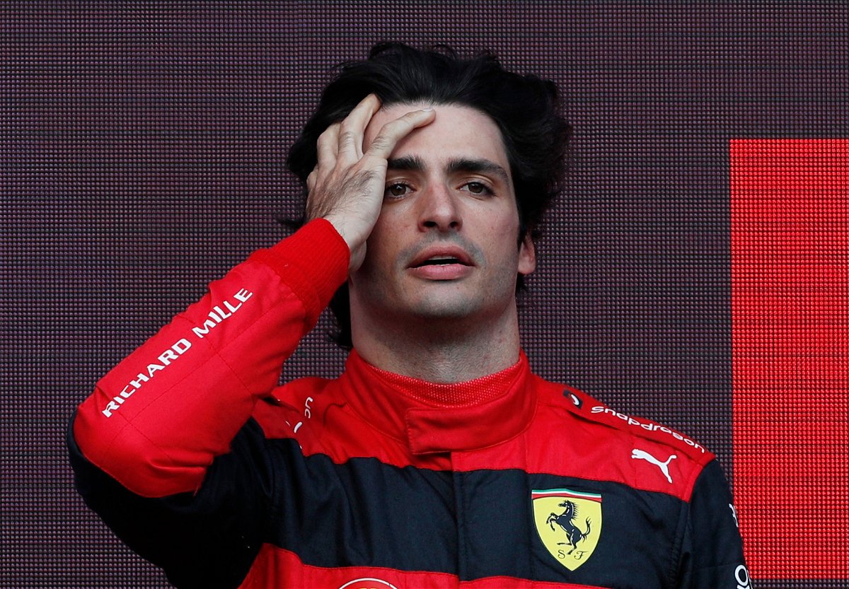 F1 Fans Left 'Properly Annoyed' With Ferrari Antics as Carlos Sainz's Maiden Victory Goes Unappreciated