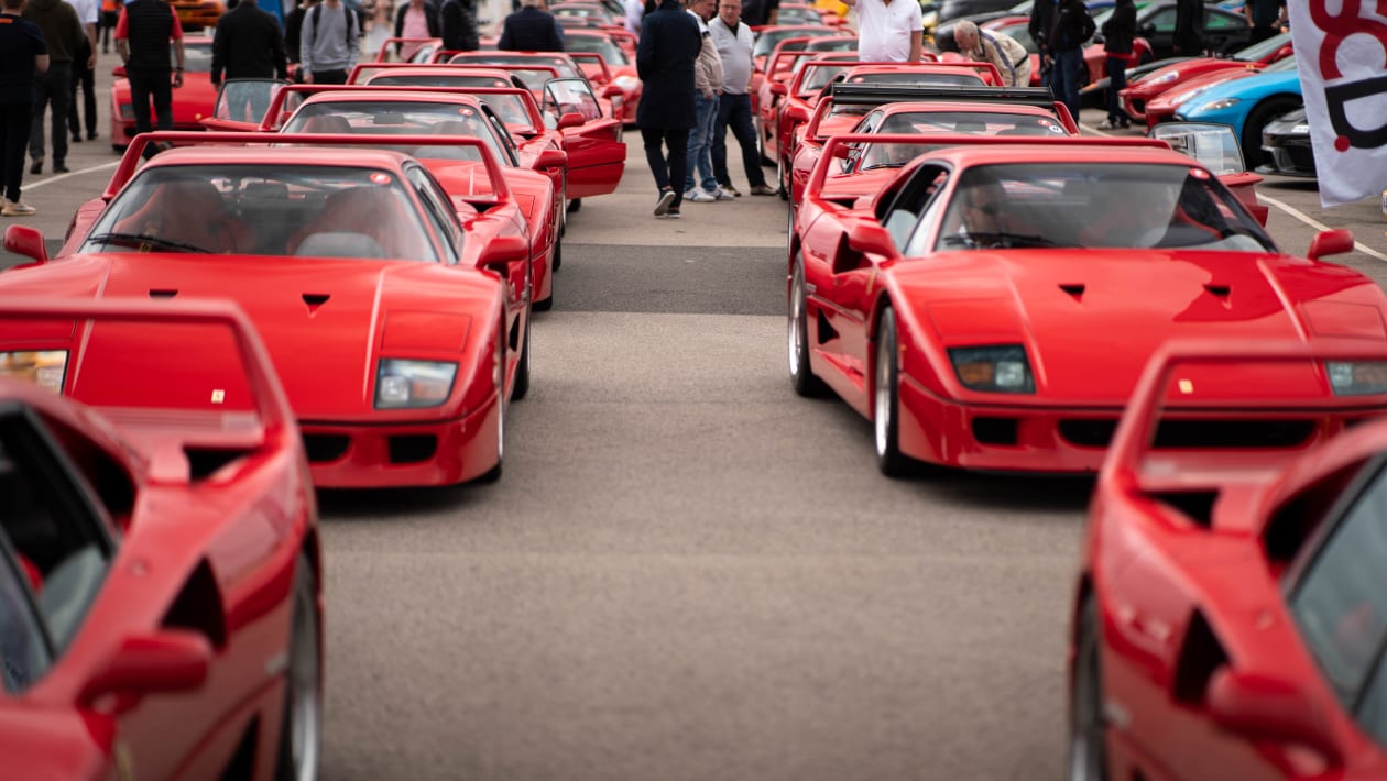 Supercar Driver Secret Meet celebrates 35 years of the Ferrari F40