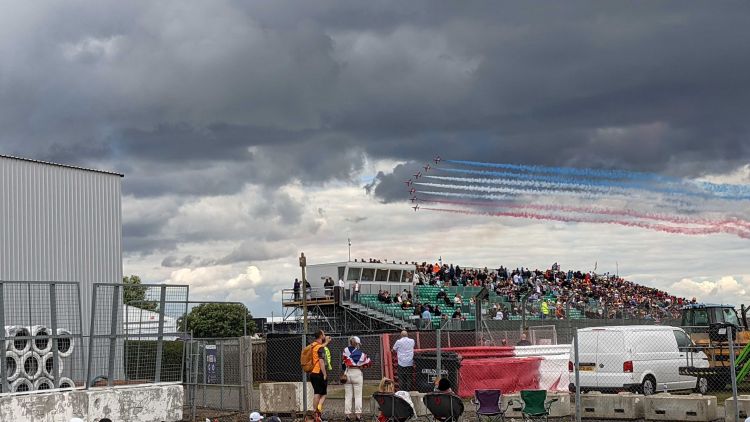 How was military involved with British Grand Prix?