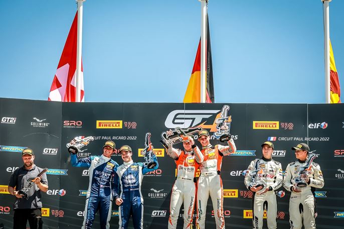 Sasse and Ortmann do the double for PROsport Aston Martin at Circuit Paul Ricard - results