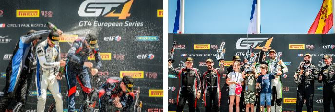 Sasse and Ortmann do the double for PROsport Aston Martin at Circuit Paul Ricard – results