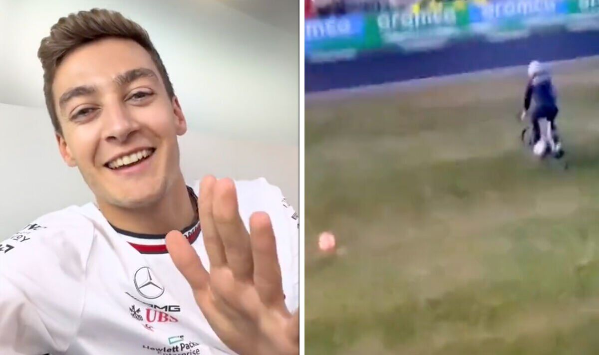 George Russell sends message to Mercedes fans he accidentally ignored in viral clip |  F1 |  Sports