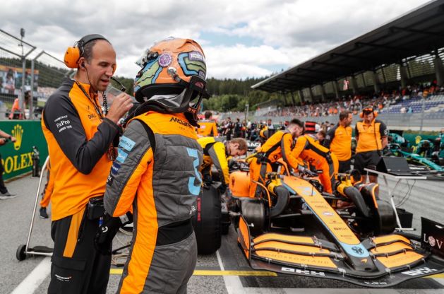 McLaren Racing F1 Austrian GP race- great fighting spirit