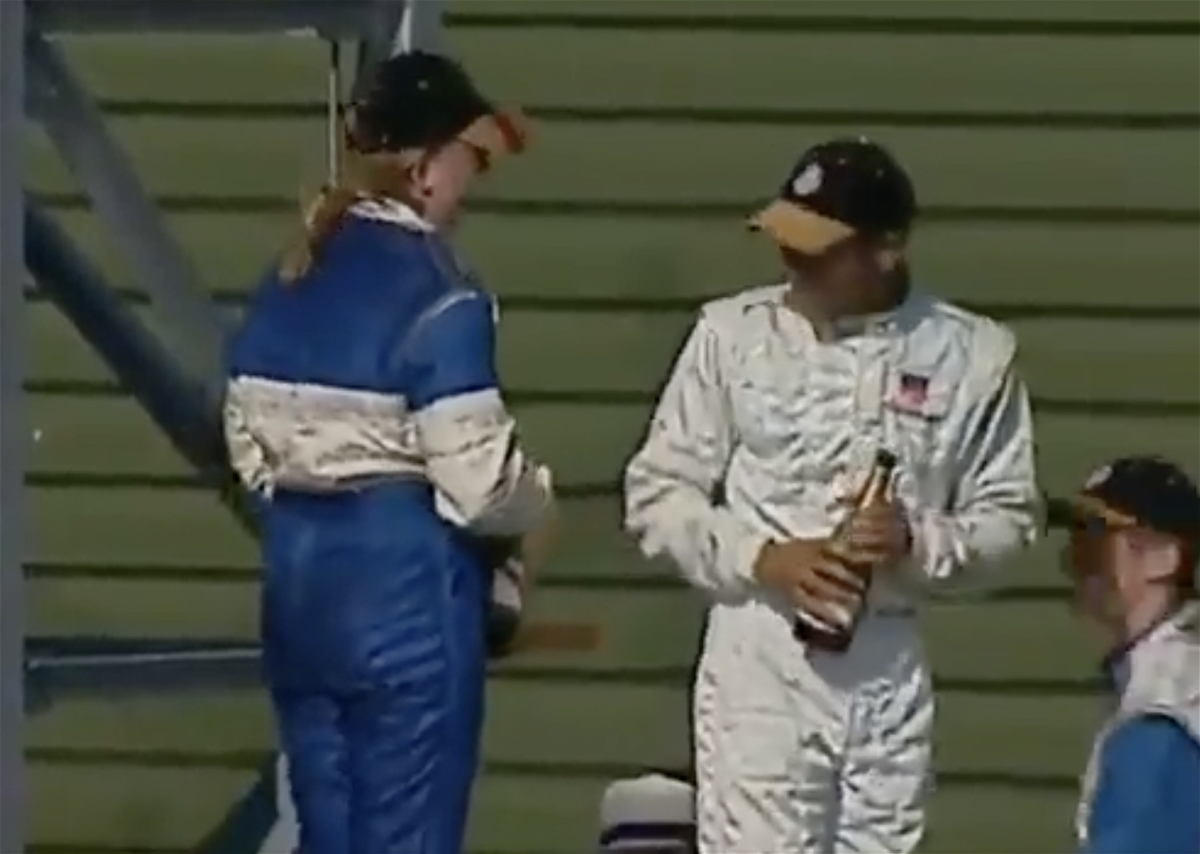 WATCH: 4 Years Before His F1 Debut, Lewis Hamilton & Susie Wolff Pop Some Bubbly in a Wholesome Moment