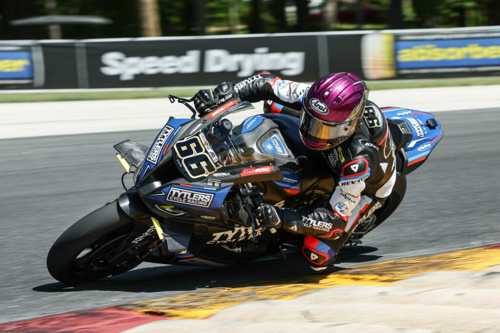 PJ Jacobsen (66). Photo by Brian J. Nelson, courtesy Tytlers Cycle Racing.