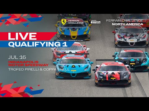 Ferrari Challenge North America - Indianapolis, Qualifying 1