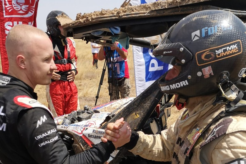 Nikita Mazepin wins first rally raid class stage in Silk Way