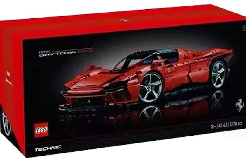 LEAKED: Ferrari's Breathtaking SP3 Daytona To Join Lego Technic Series