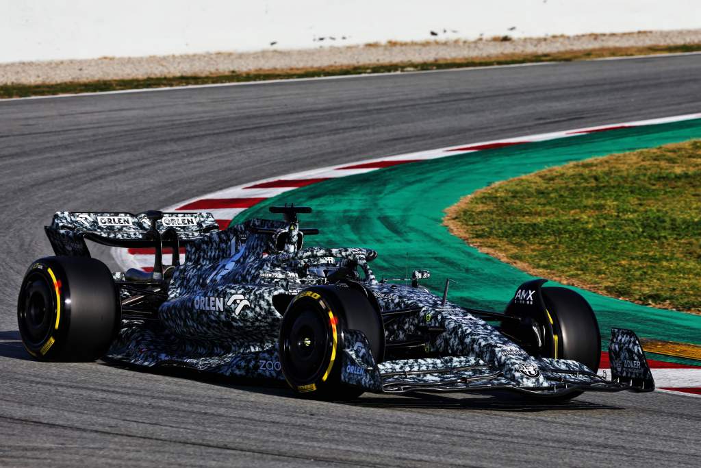 Robert Kubica Alfa Romeo F1 Barcelona