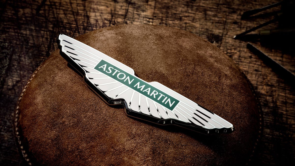 Aston Martin has its First new Wings Logo in 20 Years