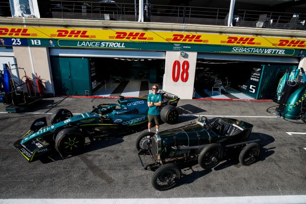 Aston Martin celebrates 100th anniversary of first Grand Prix entry with roaring return to the 1920s