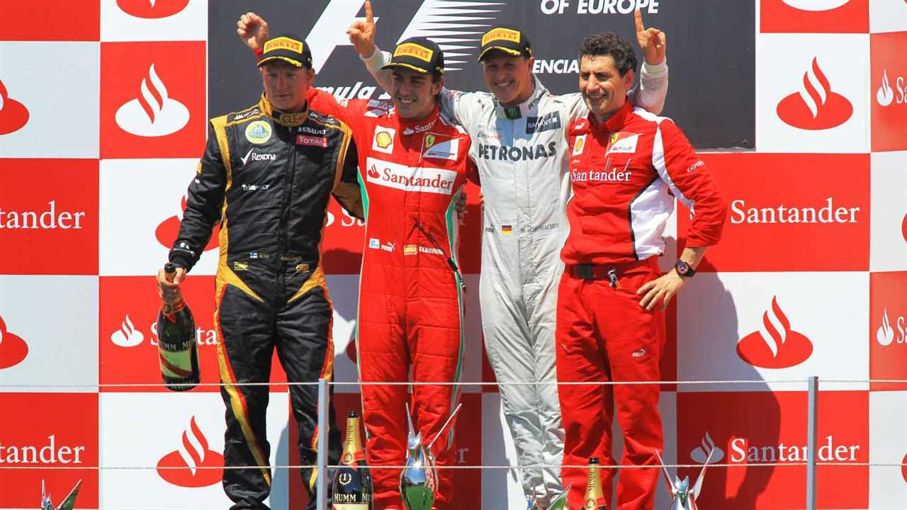 Fernando Alonso glad to have avoided Kimi/Schumacher-style comeback