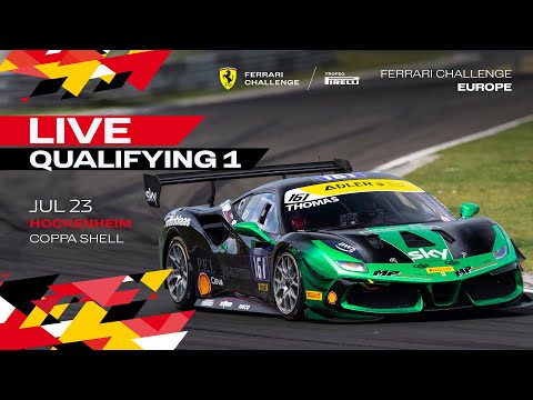 Ferrari Challenge Europe Coppa Shell - Hockenheimring, Qualifying 1