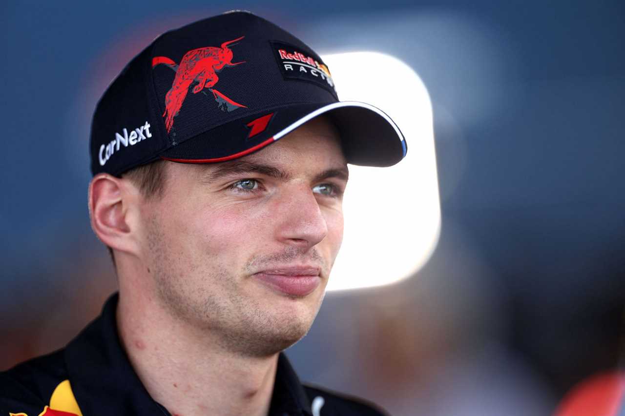 Max Verstappen speaks to the media ahead of the 2022 F1 French GP (Photo by Peter Fox/Getty Images)