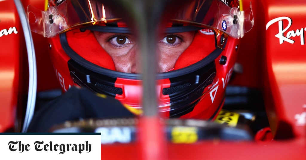 Carlos Sainz leads Ferrari 1-2 in French GP practice